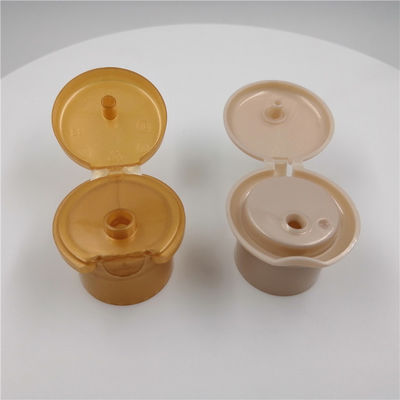Divers Volumeschoonheidsmiddel 28mm Plastic Fles Flip Top Cap Round Shape