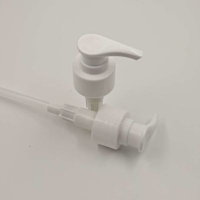 De zwart-witte Dosering van de de Flessenpomp 2cc van de Schroef Plastic 28/410mm Lotion