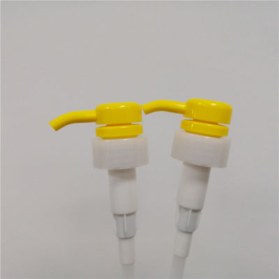 Gele Geribbelde Pomp Veilig voor kinderen Duurzame 33mm van de Sluitings4cc/t Lotion