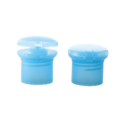Divers Volumeschoonheidsmiddel 28mm Plastic Fles Flip Top Cap Round Shape