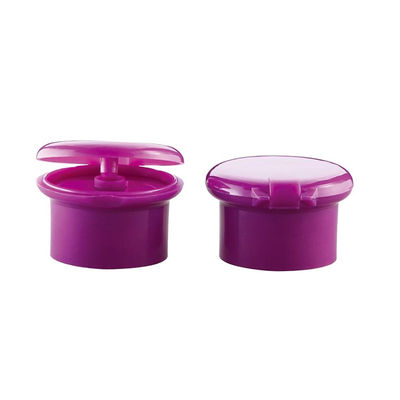 Divers Volumeschoonheidsmiddel 28mm Plastic Fles Flip Top Cap Round Shape