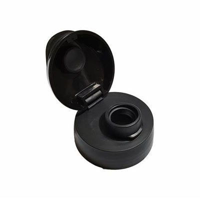 Ronde niet Morserij Zwarte 28mm Flip Top Bottle Caps In Diverse Grootte
