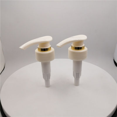 1.5cc Plastic de Flessenpomp van het schroefslot, 28mm Pomp GLB met Geribbelde Sluiting