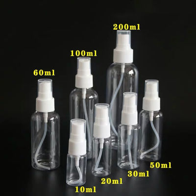De navulbare Duidelijke Plastic Fles van de Nevelpomp, 50ml-de Fles van de Pompnevel voor Skincare-Water