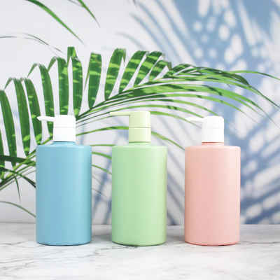 500ml HDPE de kosmetische van het de waslichaam van de flessenhand van de de Melkfles lege plastic flessen voor shampoo en veredelingsmiddel
